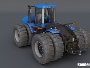 agrimotor t9050 3Dモデル