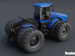 agrimotor t9050 3Dモデル