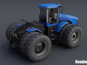 agrimotor t9050 3D Model