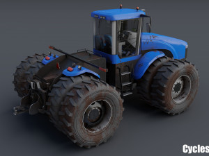 agrimotor t9050 3Dモデル