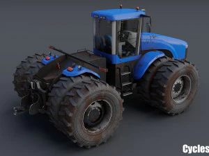 agrimotor t9050 3D Model