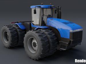 agrimotor t9050 3Dモデル