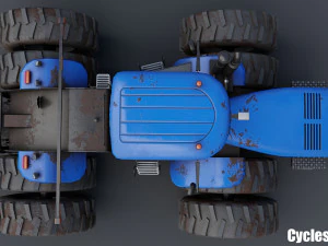 agrimotor t9050 3D Model