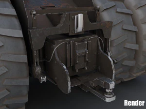 agrimotor t9050 3D Model