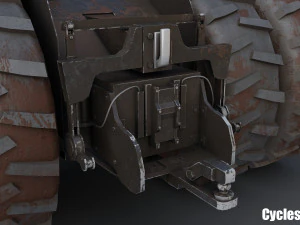 agrimotor t9050 3D Model