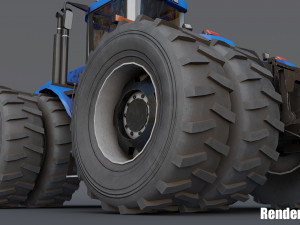agrimotor t9050 3Dモデル