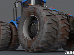 agrimotor t9050 3D Model