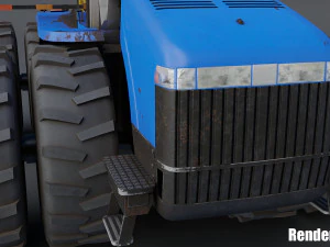 agrimotor t9050 3D Model