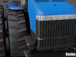 agrimotor t9050 3Dモデル