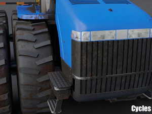 agrimotor t9050 3D Model