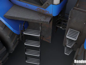 agrimotor t9050 3D Model