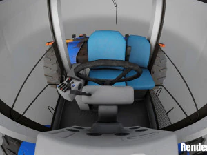 agrimotor t9050 3D Model