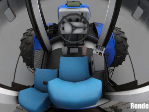 agrimotor t9050 3D Model