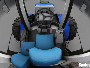 agrimotor t9050 3D Model