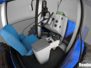 agrimotor t9050 3D Model