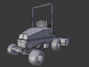 mesin pemotong rumput Model 3D