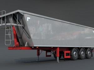 semitrailer 3D मॉडल