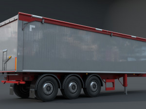 semitrailer 3D मॉडल
