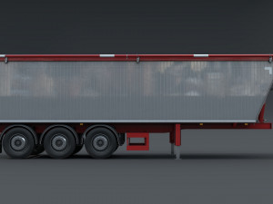 semitrailer 3D मॉडल