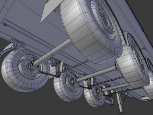 semitrailer 3D Model