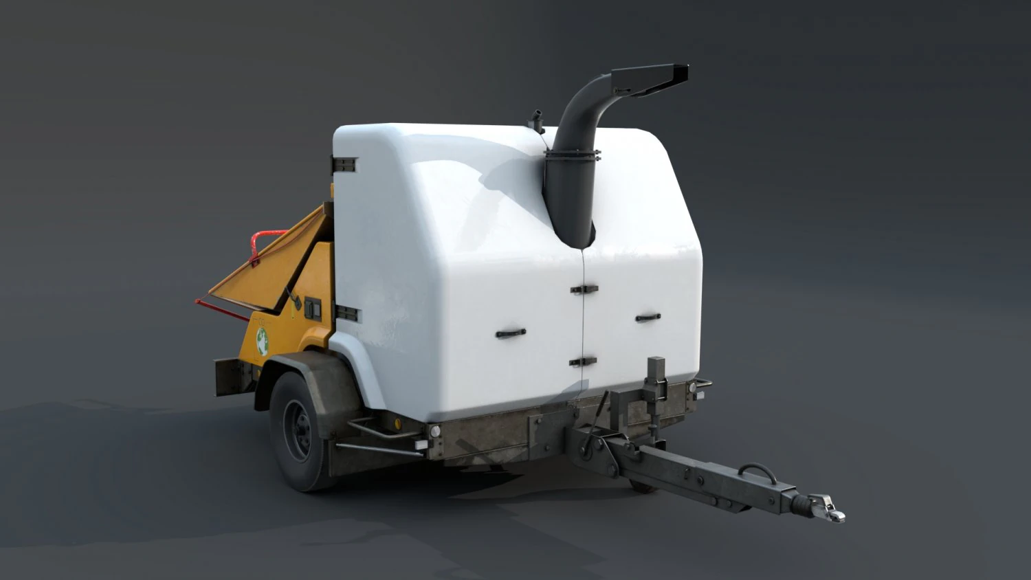 desfibradora Modelo 3D .c4d .max .obj .3ds .fbx .stl .blend 