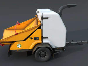 desfibradora Modelo 3D