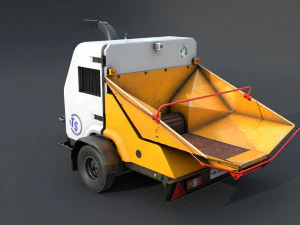 desfibradora Modelo 3D