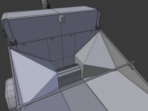 desfibradora Modelo 3D