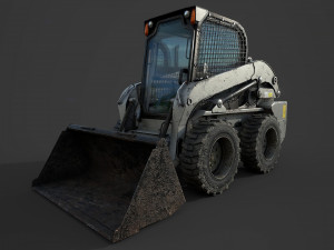 tractor l218 dirt 3D 모델
