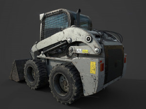 tractor l218 dirt 3D 模型