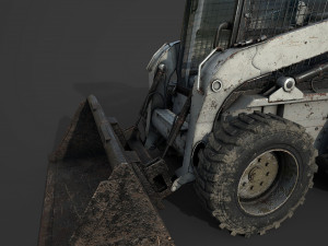 tractor l218 dirt 3D 模型
