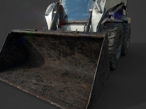 tractor l218 dirt 3D 模型