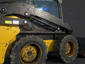tractor l218 dirt 3D Model