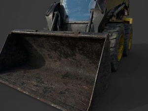 tractor l218 dirt 3D Model