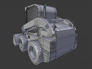 tractor l218 dirt 3D 模型