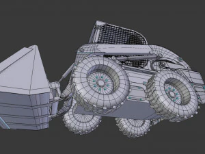 tractor l218 dirt 3D Model