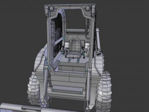 tractor l218 dirt 3D Model