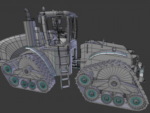 tractor t9 Model 3D