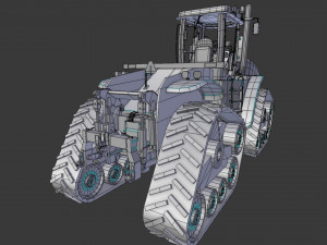 tractor t9 Model 3D