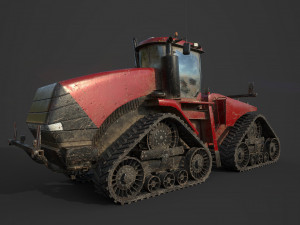 tractor 600 hp 3D 모델