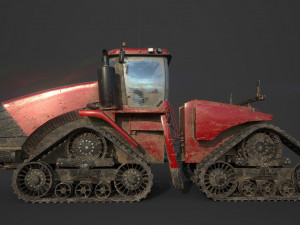 tractor 600 hp Modelo 3D