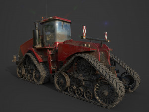 tractor 600 hp Modelo 3D