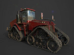 tractor 600 hp 3D Model