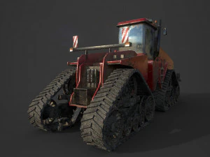 tractor 600 hp 3D Model