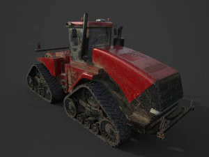 tractor 600 hp 3D Model