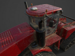 tractor 600 hp Modelo 3D