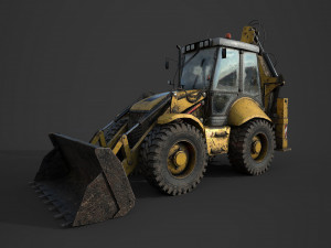 tractor b115 3D 모델