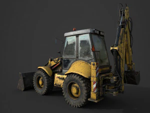 tractor b115 3D Model