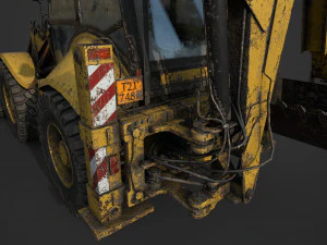 tractor b115 3D Model