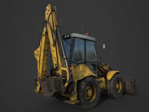 tractor b115 3D Model